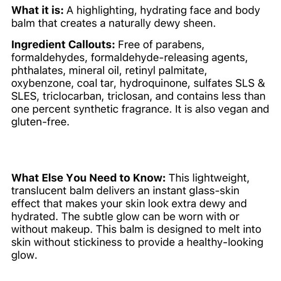 Danessa Myricks Beauty Dew Wet Balm - 0.32 oz. in shade Hot Water - New/Sealed! - Picture 13 of 14